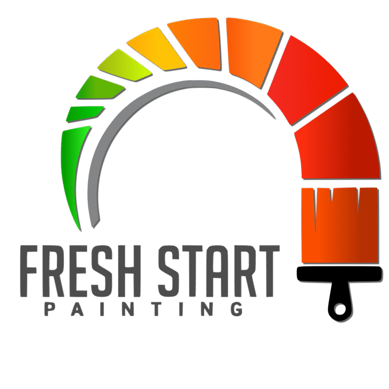 Colorful logo for painting service